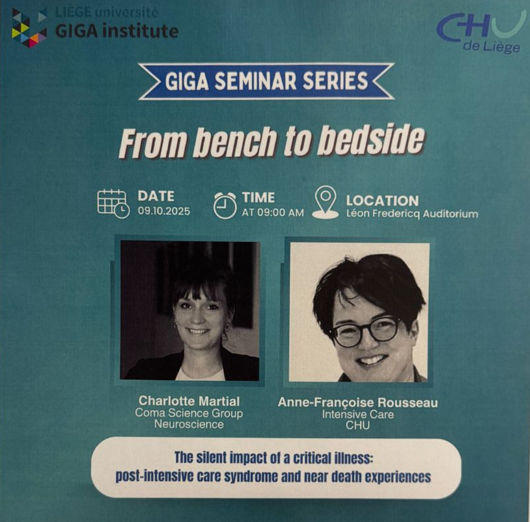 Giga Seminar Series – FROM BENCH TO BEDSIDE